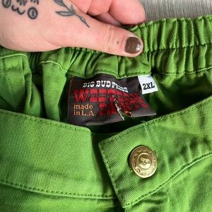 Big Bud Press decorated Western pants, size 2XL. Brand new, from the sample sale